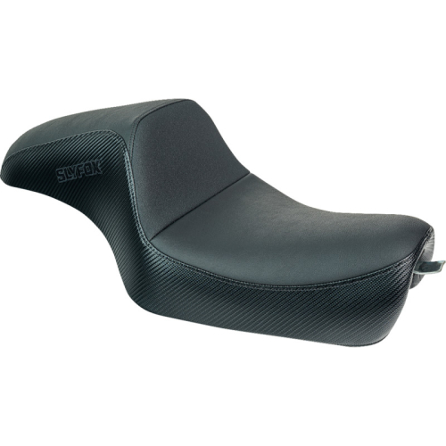 SLYFOX - SLYFOX Drifter Seat - 11in. Front 5 1/2in. Rear - Black Logo - 4684A-slyfox