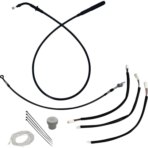 Fat Baggers, Inc. - Fat Baggers, Inc. EZ Install Plus Handlebar Installation Kit - Black Vinyl - 149012-B