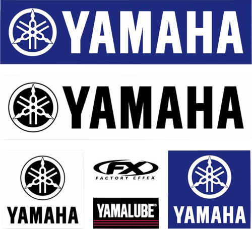 Factory Effex - Factory Effex Jersey Iron-On Kit - Yamaha - 28-82200