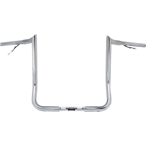Paul Yaffe Originals - Paul Yaffe Originals 1-1/4in. Pre-Wired Bagger Monkey Bar - 12in. - Chrome - PYO:MBBPW-12 C