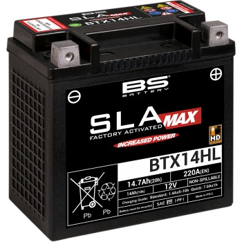 BS Battery - BS Battery SLA Max Factory-Activated AGM Maintenance-Free Battery - 300882