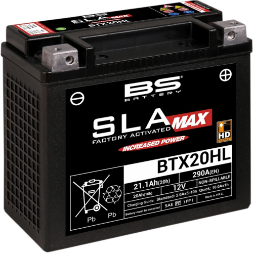 BS Battery - BS Battery SLA Max Factory-Activated AGM Maintenance-Free Battery - 300883
