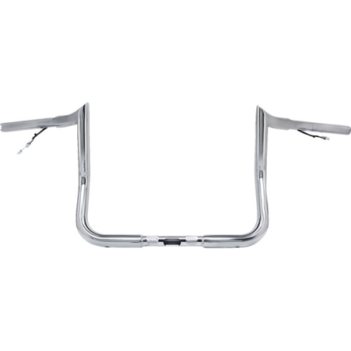 Paul Yaffe Originals - Paul Yaffe Originals 1-1/4in. Pre-Wired Bagger Monkey Bar - 8in. - Chrome - PYO:MBBPW-8 C