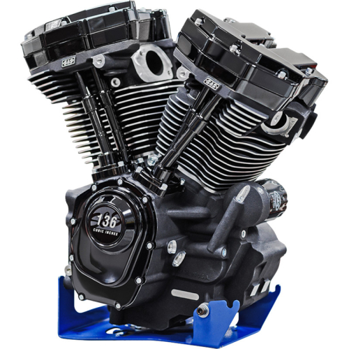 S&S Cycle - S&S Cycle MK136 Black Edition Engine with 550G Cam - 310-1289