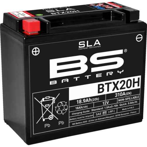 BS Battery - BS Battery SLA Factory-Activated AGM Maintenance-Free Battery - 300688