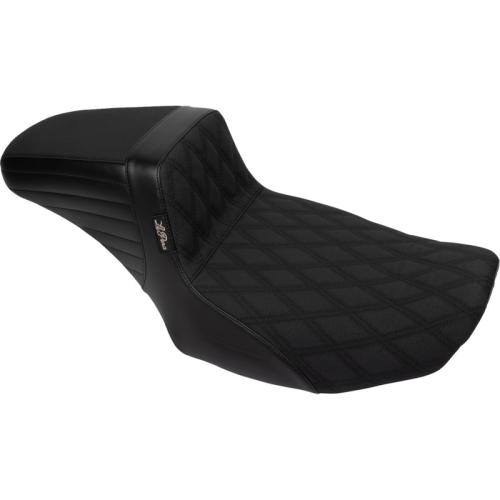 Le Pera - Le Pera Kickflip Daddy Long Leg Solo Seat - Double Diamond w/ Gripp Tape - LV-597DLDDGP