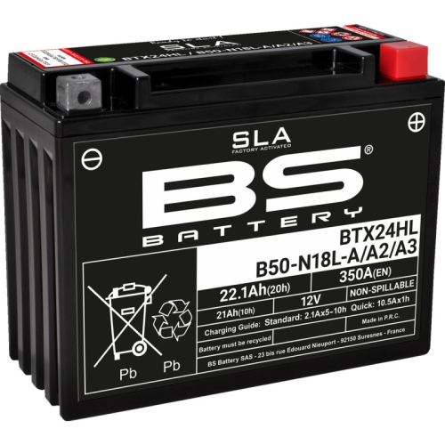 BS Battery - BS Battery SLA Factory-Activated AGM Maintenance-Free Battery - 300770