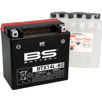 BS Battery - BS Battery MF AGM Maintenance-Free Battery - 300605
