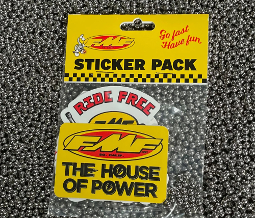 FMF Racing - FMF Racing Go Fast Have Fun Sticker Pack - 12518