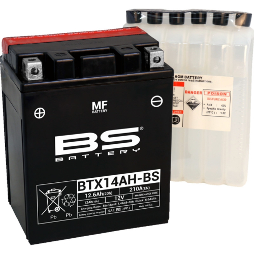 BS Battery - BS Battery MF AGM Maintenance-Free Battery - 300606