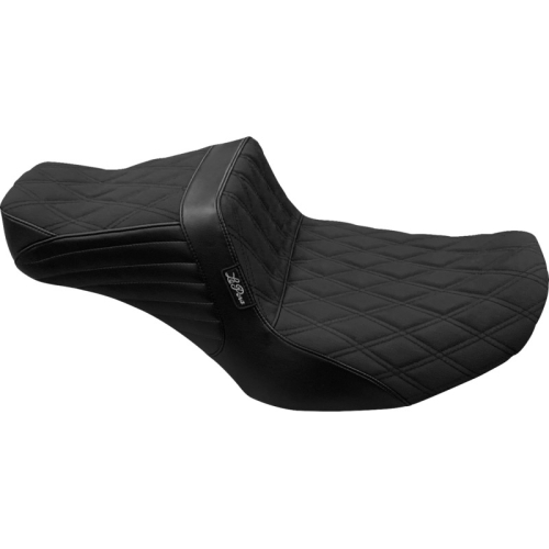 Le Pera - Le Pera Tailwhip Seat - Double Diamond w/ Gripp Tape - LV-587DDGP