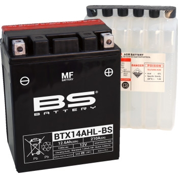 BS Battery - BS Battery MF AGM Maintenance-Free Battery - 300607