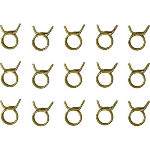 Helix Racing Products - Helix Racing Products Double Wired Hose Clamps - 5/16in. OD - 15 pcs. - 111-1516