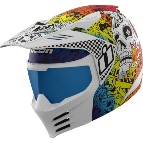 Icon - Icon Elsinore Doodle3 Helmet - 0104-3440