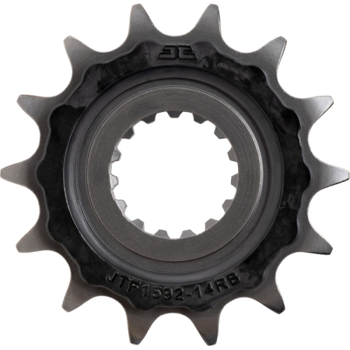 JT Sprockets - JT Sprockets Rubber Cushioned Steel Front Sprocket - 15T - JTF1592.14RB