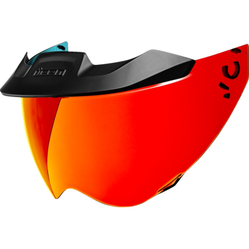Icon - Icon Domain Motoshield - Calypso Red - 0130-1328