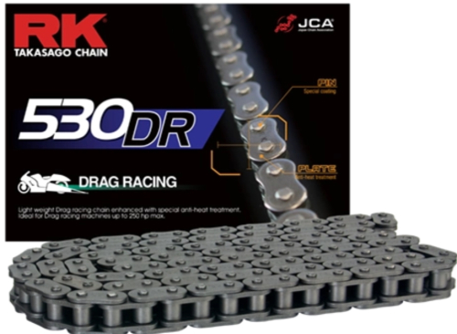 RK - RK 530 M Standard Chain - 118 Links - Natural - 530-118