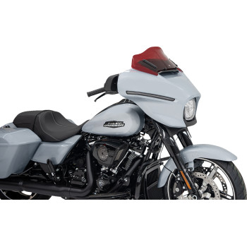 Klock Werks - Klock Werks Kolor Flare Windshield - 8in. - Red - KWW-01-0728