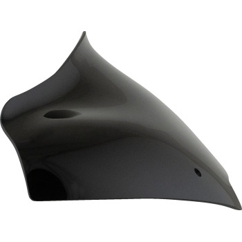 Klock Werks - Klock Werks Sport Flare Windshield - 8in. - Solid Black - KWW-01-0708-B