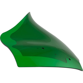 Klock Werks - Klock Werks Kolor Flare Windshield - 10in. - Green - KWW-01-0718