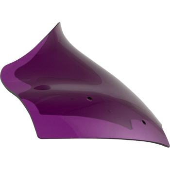 Klock Werks - Klock Werks Kolor Flare Windshield - 10in. - Purple - KWW-01-0720