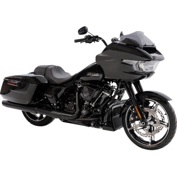 Klock Werks - Klock Werks Sport Flare Windshield - 8in. - Tint - KWW-01-0708-T