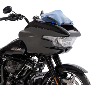 Klock Werks - Klock Werks Kolor Flare Windshield - 8in. - Blue Ice - KWW-01-0754