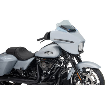 Klock Werks - Klock Werks Kolor Flare Windshield - 8in. - Blue Ice - KWW-01-0727