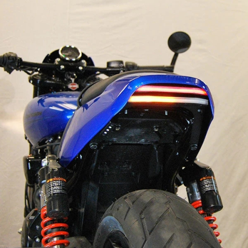 New Rage Cycles - New Rage Cycles Rod Tail Light - with Side Mount License Plate - SROD-TL-SIDE