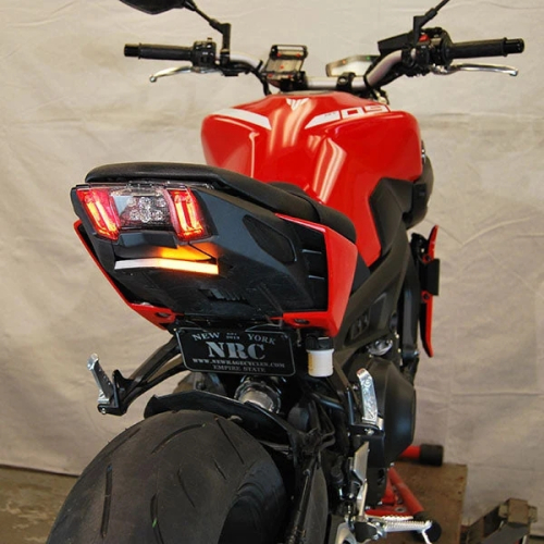 New Rage Cycles - New Rage Cycles Fender Eliminator Kit - Tucked - Dual-Load Equalizer - MT09-FE-T-L