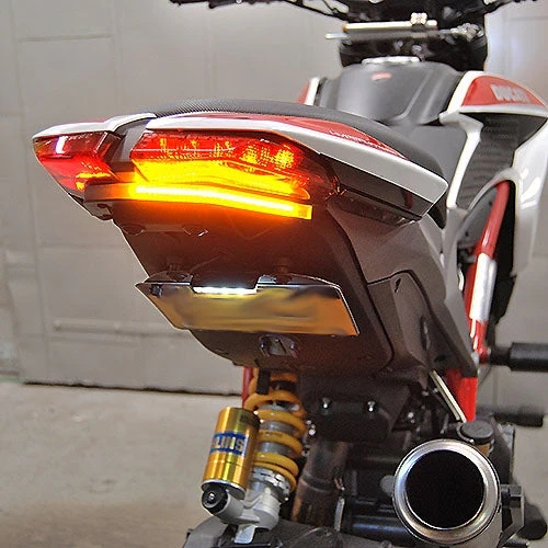 New Rage Cycles - New Rage Cycles Fender Eliminator Kit - Tucked - Dual-Load Equalizer - HYPER-FE-S-L