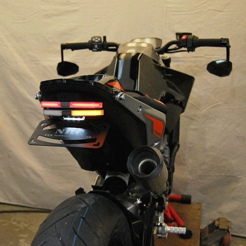 New Rage Cycles - New Rage Cycles Fender Eliminator Kit - Tucked - Dual-Load Equalizer - 790-FE-T-L