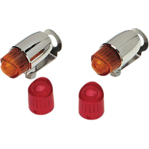 Drag Specialties - Drag Specialties Replacement Lens for Pony Lights - Amber - DS-285018