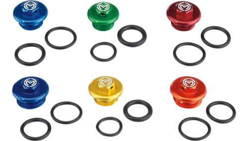 Moose Racing - Moose Racing Aluminum Oil Fill Plug - Green - T14-6303GN