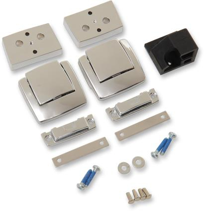 Drag Specialties - Drag Specialties Tour-Pak Latch Hardware Kit - S77-0147ALDS