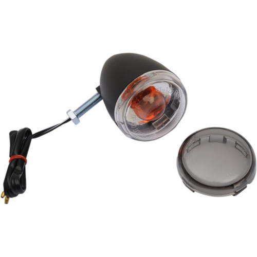 Drag Specialties - Drag Specialties DOT-Compliant Rear Turn Signal - Matte Black - L12-0232BR/M