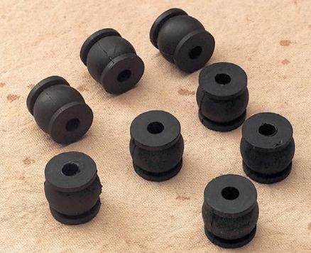 Drag Specialties - Drag Specialties Floorboard Isolation Dampers - DS-253006