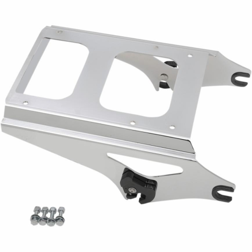 Drag Specialties - Drag Specialties Quick-Detach Tour Box Mount - Chrome - C77-0083