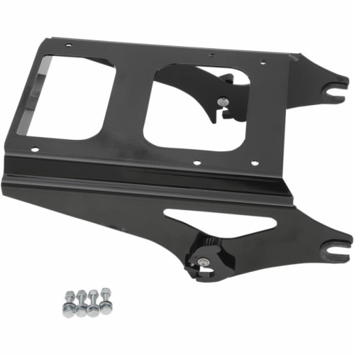 Drag Specialties - Drag Specialties Quick-Detach Tour Box Mount - Black - C77-0083GB