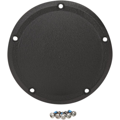 Drag Specialties - Drag Specialties Derby Cover - Wrinkle Black - D33-0110WB