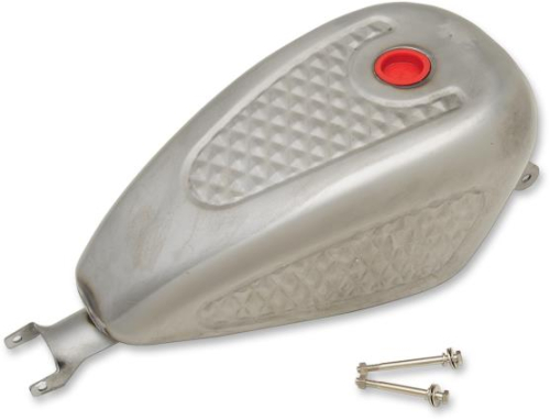 Drag Specialties - Drag Specialties Custom Gas Tank - Fuel-Injected - Diamond Pattern Style - 63585D