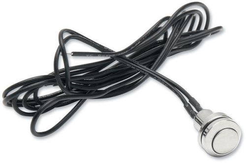 Drag Specialties - Drag Specialties Mini Push-Button Switch - Chrome - 2106-0011