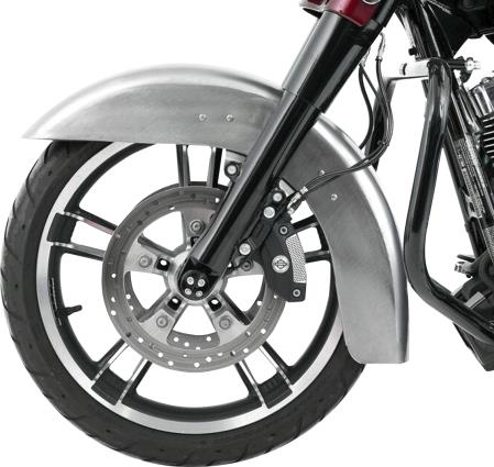 Drag Specialties - Drag Specialties Smooth Style FL Front Fender - Without Trim Holes - 77974