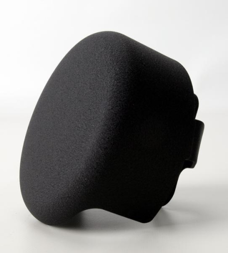 Drag Specialties - Drag Specialties Horn Cover - Black Wrinkle - 2107-0046