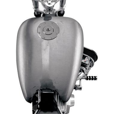 Drag Specialties - Drag Specialties One-Piece 2in. Extended Gas Tank - 2107-1737