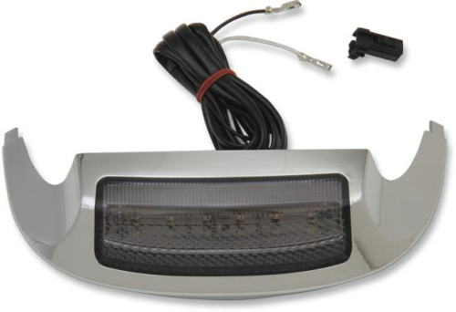 Drag Specialties - Drag Specialties LED Front Fender Tip Light - Smoke Lens - F51-0646ME
