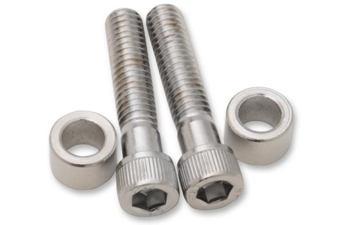 Drag Specialties - Drag Specialties Handlbar Clamp Screws with Spacers - 77535HH3