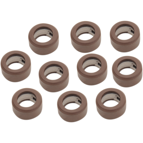 Drag Specialties - Drag Specialties Lower Fitting Seals with Ferrule for Oil Filter Line Kit - 74922H4