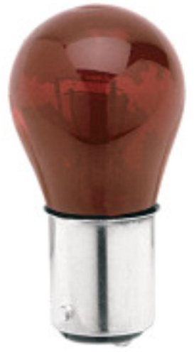 Drag Specialties - Drag Specialties Large Globe Bulb - Red - Dual-Filament - 2060-0181