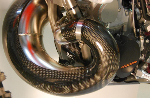 Moose Racing - Moose Racing Pipe Guard By E Line for 2-Stroke - Stock - BPG2312